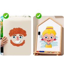 Load image into Gallery viewer, Magnetisk puslespill med byggeklosser for læring