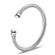 Load image into Gallery viewer, Stainless Steel Twisted Cable Wire Bracelet
