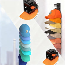 Load image into Gallery viewer, Punch-Free Baseball Cap Storage Rack