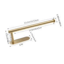 Load image into Gallery viewer, Veggmontert toalettpapirholder i rustfritt stål