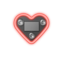 Load image into Gallery viewer, Solar-Powered Heart Neon Ambient Light for Car Rear Window