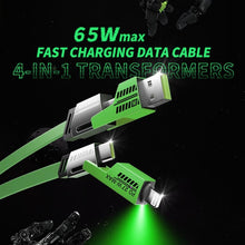 Load image into Gallery viewer, 4 in 1 Charging Cable 65W