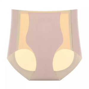 Hip Lifting Color Panel Panties