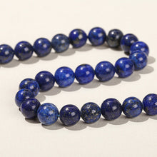 Load image into Gallery viewer, Naturlig Lapis Lazuli Stone Beaded armbånd