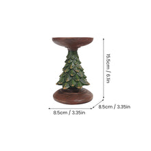 Load image into Gallery viewer, Retro Christmas Tree Candlestick Ornaments
