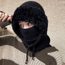 Load image into Gallery viewer, 3-in-1 Knitted Beanie Hat
