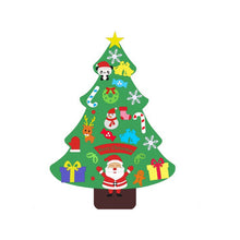 Load image into Gallery viewer, Felt Christmas Tree with Detachable Ornaments