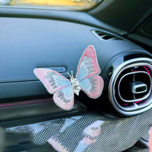 Load image into Gallery viewer, Embroidery Fragrance Butterfly Car Decoration