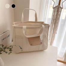 Load image into Gallery viewer, Solid Color Canvas Tote Bag
