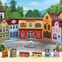 Load image into Gallery viewer, Mini Rabbit Town Wooden Doll House Kit with Furniture