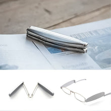 Load image into Gallery viewer, Ultraleichte schraubenlose faltbare Lesebrille
