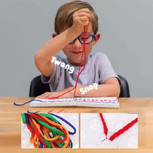 Load image into Gallery viewer, DIY Magic Threading Board for Kids