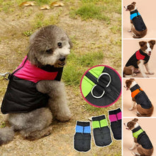 Load image into Gallery viewer, Dog Winter Warm Clothes Zipper Dog Vest