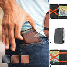 Load image into Gallery viewer, Flip PU Magic Wallet