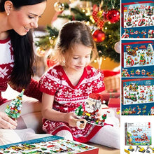 Load image into Gallery viewer, Advent Calendar Kids With Christmas Building Blocks