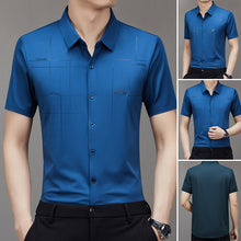 Load image into Gallery viewer, Men’s Ice Silk Business Seamless Shirt
