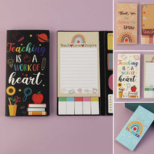 Load image into Gallery viewer, Teacher Appreciation Sticky Note Set