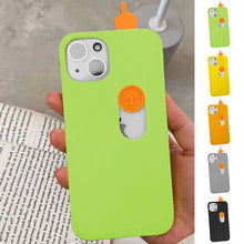 Load image into Gallery viewer, 3D Printed Middle Finger Sliding Phone Case
