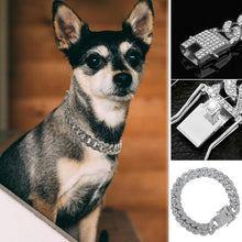 Load image into Gallery viewer, Bling Cuban Link Dog Collar
