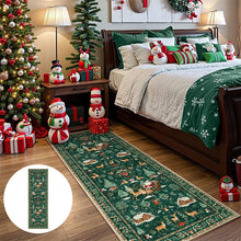 Load image into Gallery viewer, Festive Christmas Runner Rug