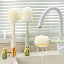 Load image into Gallery viewer, 5-in-1 Bottle Cleaning Brush (Multifunctional) – For Cup Lid Cleaning &amp; Home Kitchen Tasks