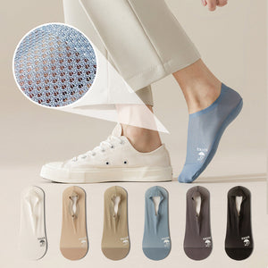 Ultra Thin Liner Non Slip No Show Socks (3 pair)
