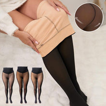 Load image into Gallery viewer, Fleece Lined Winter Tights for Women