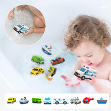Load image into Gallery viewer, Kids’ Bath Toys – Fun Transportation Vehicles