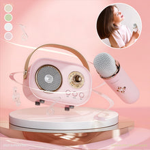 Load image into Gallery viewer, Portable Bluetooth Speaker with Wireless Microphone