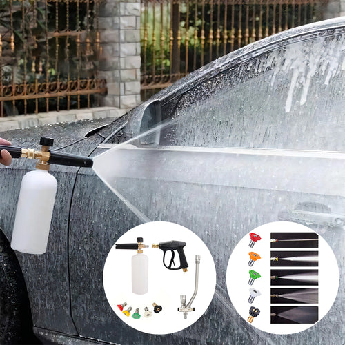 Skumkanon dobbel tilkoblingsutstyr