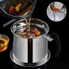 Load image into Gallery viewer, Stainless Steel Oil Strainer Pot