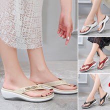 Load image into Gallery viewer, Women&#39;s Arch Support Soft Cushion Flip Flops Thong Sandals