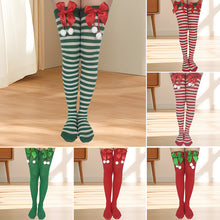Load image into Gallery viewer, Christmas Thigh High Stockings