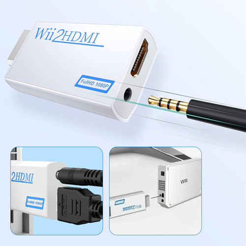 Wii to HDMI Converter Adapter