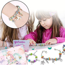 Load image into Gallery viewer, Sett til å lage armbånd for sjarm for jenter