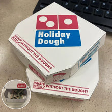 Load image into Gallery viewer, Mini Holiday Pizza Dough Money Holder