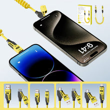 Load image into Gallery viewer, 4 in 1 Spring Fast Charging Cable