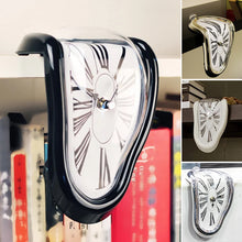 Load image into Gallery viewer, Abstract Melting Clock