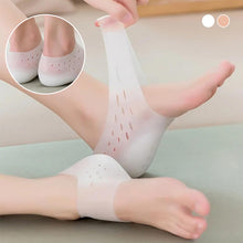 Load image into Gallery viewer, Invisible Silicone Heel Lift Insoles