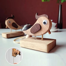 Load image into Gallery viewer, Wooden Handmade Creative Woodpecker Door Bell