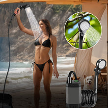 Load image into Gallery viewer, Portable Rechargeable Outdoor Camping Shower Pump