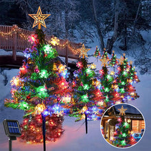 Load image into Gallery viewer, Solar Christmas Stake Lights – Outdoor Garden &amp; Lawn Decoration Lights