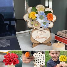 Load image into Gallery viewer, Mother&#39;s Day DIY Hand Picked Flower Holder Gift