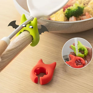 Silicone Pot Clip Spoon Rest