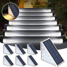 Load image into Gallery viewer, LED Solar Waterproof Step Lights
