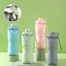 Load image into Gallery viewer, Silicone Foldable Water Bottle
