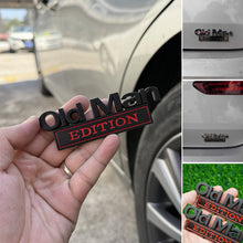 Load image into Gallery viewer, Old Man Edition Car Badge