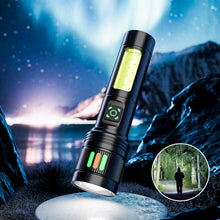 Load image into Gallery viewer, Rechargeable Super-Bright LED Flashlight