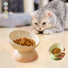Load image into Gallery viewer, Ceramic Elevated Pet Food Bowls