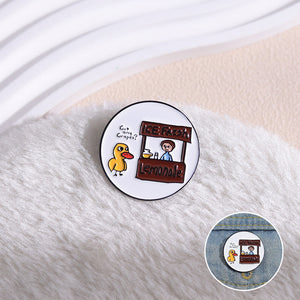 Cute Duck Brooch